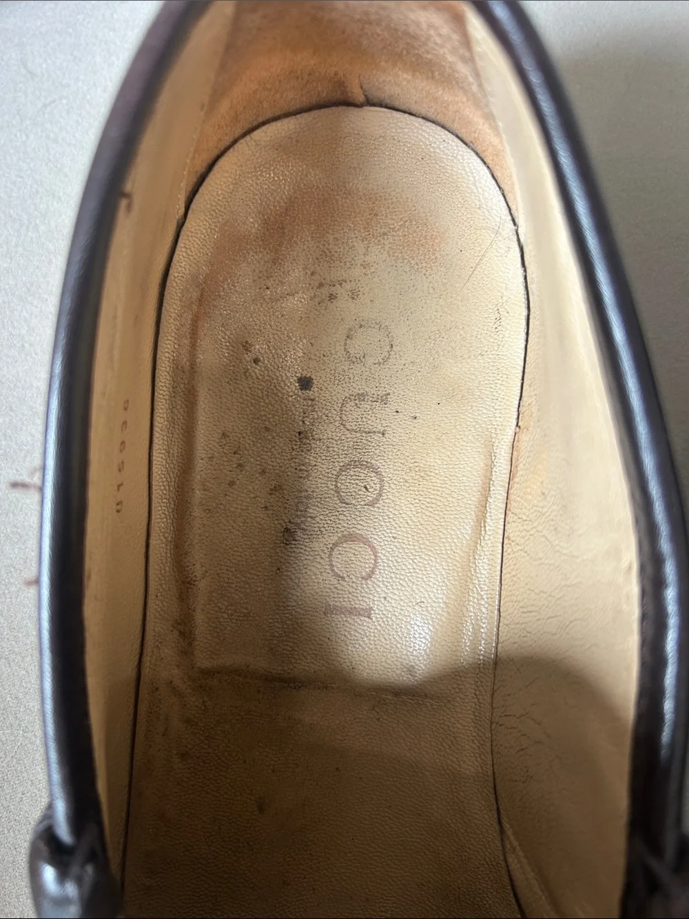 Gucci Dark Brown Leather Horsebit Loafers